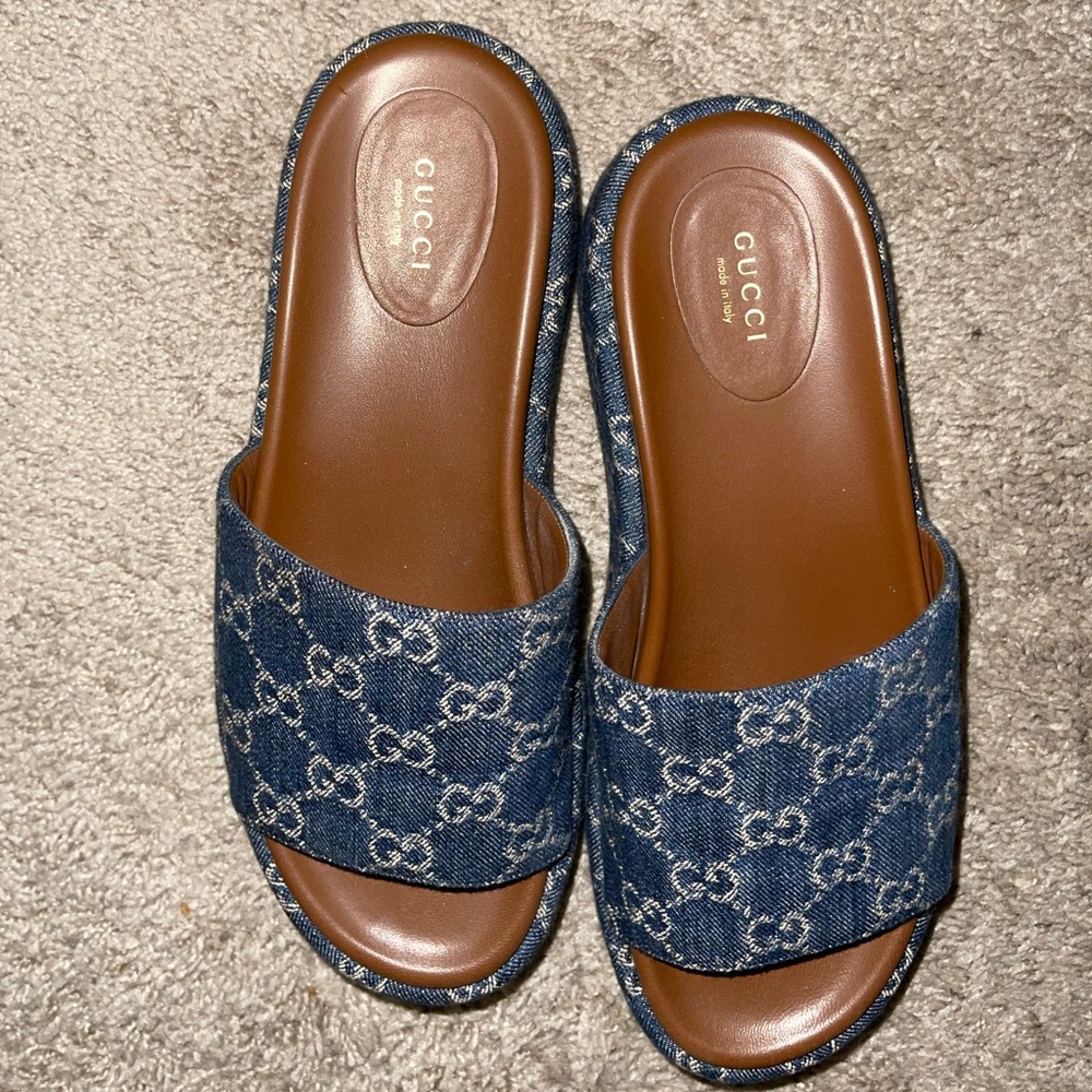 Gucci Angelina Platform Sandal